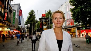 Das Motto der neuen City-Managerin Bettina Fuchs lautet: Die Stuttgarter Innenstadt braucht mehr Erlebnis-, keine Einkaufswelten. Foto: Peter Petsch