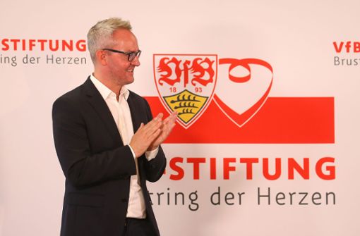 VfB-Boss Alexander Wehrle will den VfB fest in einer breiten  Gesellschaft verankern. In unserer Bildergalerie zeigen wir prominente Gesichter des Stiftung-Kuratoriums. Foto: Baumann
