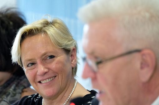 Susanne Eisenmann tritt als CDU-Spitzenkandidatin an. Ihr Gegner könnte Winfried Kretschmann sein. Foto: dpa