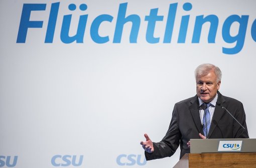 Die CSU geht in der Flüchtlings-Debatte auf Konfrontation mit der CDU. Foto: dpa