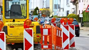 In Möhringen stehen 2019 zahlreiche Baustellen  an. Autofahrer müssen sich mancherorts auf Umleitungen und Verkehrsbehinderungen einstellen. Foto: Sandra Hintermayr