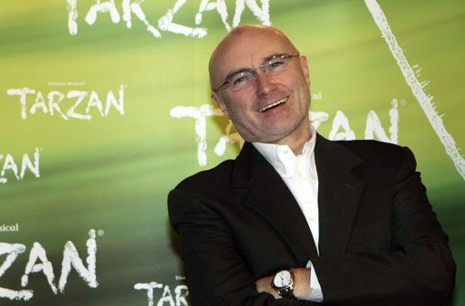 Popstar Phil Collins ist nicht der einzige, der bei der Tarzan-Musicalpremiere in Stuttgart auf der Gästeliste steht - wer sich noch angekündigt hat, erfahren Sie in unserer Bildergalerie! Foto: dpa