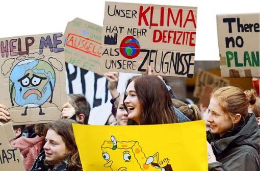 Von der  Fridays-for-Future-Bewegung hält der Soziologe Harald Welzer große Stücke. Die Wirkung     der jungen Leute sei enorm. Foto: AFP