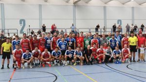 Oeffinger Handball-Freundschaftstreffen  mit Gästen aus Pfullingen Foto: Maximilian Hamm