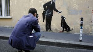 Eines von Banksys Street-Art-Motiven. Foto:  