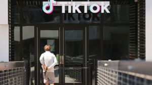 Das Büro von Tiktok in Kalifornien – von November an könnte die App in den USA verboten sein. Foto: AFP/Mario Tama