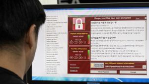 Der Computerwurm  „WannaCry“ sorgte 2017 weltweit für Aufregung – so auch in Südkorea. Wenn es dumm läuft, könnte schon bald ein neues Schadprogramm eine globale Infektionswelle auslösen. Foto: AFP