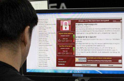 Der Computerwurm  „WannaCry“ sorgte 2017 weltweit für Aufregung – so auch in Südkorea. Wenn es dumm läuft, könnte schon bald ein neues Schadprogramm eine globale Infektionswelle auslösen. Foto: AFP