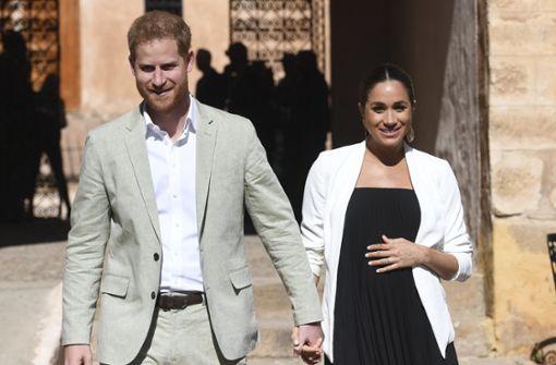 Herzogin Meghan und Prinz Harry werden Eltern. Foto: AP
