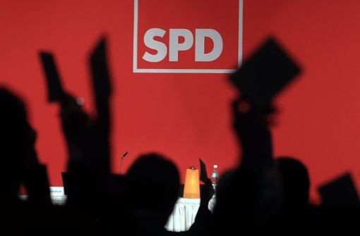 Kurz vor dem Mitgliederentscheid zur Groko rutscht die SPD in ein Umfragetief. Foto: dpa-Zentralbild