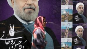 Ruhani ist der alte und der neue Präsident im Iran. (Archivfoto) Foto: AFP