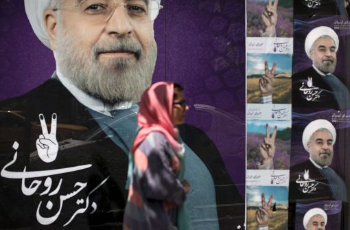 Ruhani ist der alte und der neue Präsident im Iran. (Archivfoto) Foto: AFP