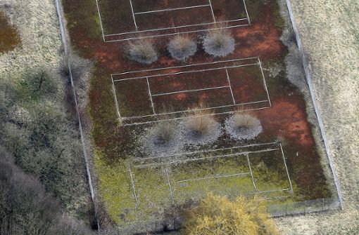 Die ungenutzten Tennisplätze im Winzerhäuser Tal sollen weichen. Foto: Archiv (Werner Kuhnle)