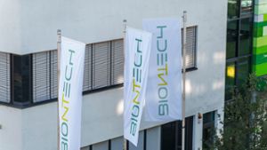 Das Pharma-Unternehmen Biontech hat seinen Hauptsitz in Mainz. Foto: Andreas Arnold/dpa