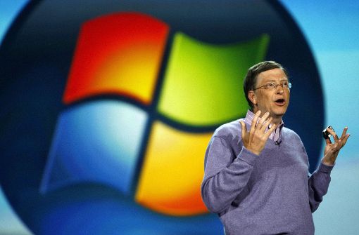 Bill Gates, Mitbegründer von Microsoft. Foto: EPA