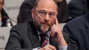 „Ihr habt den Karren an die Wand gefahren“: SPD-Chef Martin Schulz Foto: dpa
