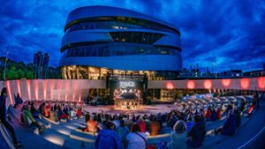 Das Festival Stadtkultur   auf der Open-Air-Bühne am Mercedes-Benz-Museum läuft noch bis zum 13. August. Foto: /Mercedes-Benz AG