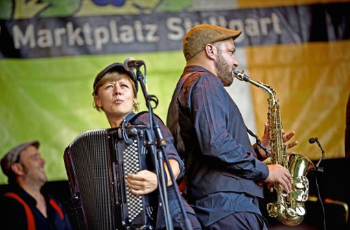 Temperamentvoll und melancholisch erklingen Saxofon und Banjo. Foto: Lichtgut/Leif Piechowski