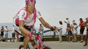 Jan Ullrich während der Tour de France 2004 – 14 Jahre später schreibt der ehemalige Radprofi eine Negativschlagzeile nach der anderen. Foto: AP