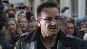 Bono, Sänger der Band U2, ist laut einem Medienbericht während des Attentats in Nizza in einem Restaurant in nächster Nähe gewesen. (Archivfoto) Foto: AFP