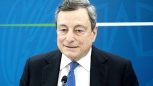Nur noch geschäftsführend im Amt: Italiens Ministerpräsident Mario Draghi (Archivbild) Foto: dpa/Pool
