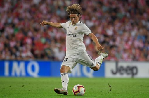 Luka Modric von Real Madrid hat eine achtmonatige Haftstrafe akzeptiert. Foto: AFP