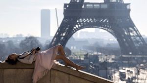Zum Hinlegen schön: Paris zieht Millionen vor Touristen an. Foto: AFP
