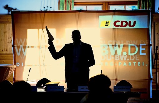 Der CDU-Kreisvorsitzende Joachim Pfeiffer sieht die Beteiligung seiner Partei an der Landesregierung als alternativlos. Foto: Rudel