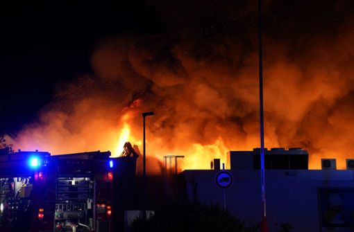 Es gab einen Großbrand in Wendlingen Foto: /SDMG / Kohls