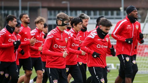 Das Team des VfB Stuttgart bereitet sich in der Heimat auf den weiteren Saisonverlauf vor. Foto: Baumann/Julia Rahn