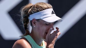 Angelique Kerber ist bei den Australian Open in der ersten Runde ausgeschieden. Foto: AFP/DAVID GRAY