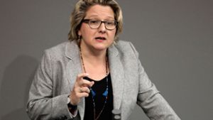 Svenja Schulze verspricht den Entwicklungsländern Solidarität im Kampf gegen den Klimawandel. Foto: dpa
