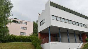 Die zwei Häuser des Architekten Le Corbusier in der Stuttgarter Weissenhofsiedlung Foto: dpa