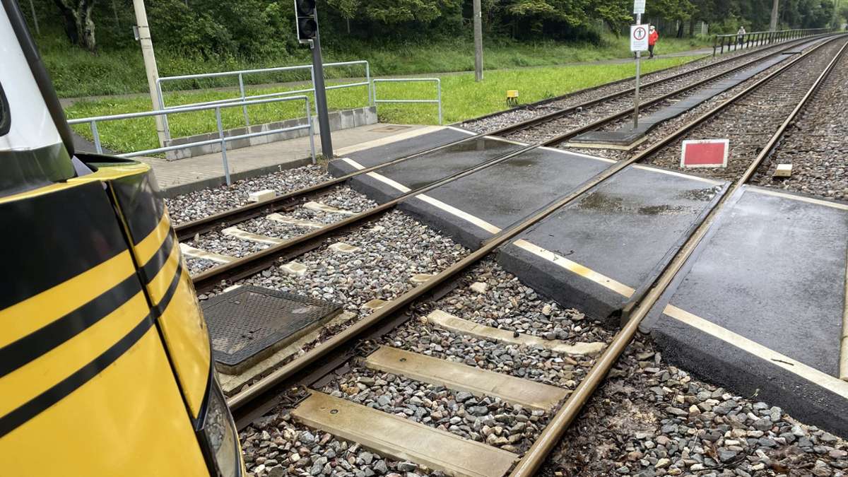 Unwetter in der Region Stuttgart: Stadtbahn U 3 bleibt tagelang unterbrochen