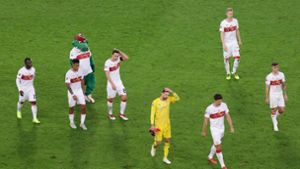 Zum Haare raufen: Der VfB Stuttgart verliert auch sein drittes Spiel unter Markus Weinzierl. Foto: Pressefoto Baumann