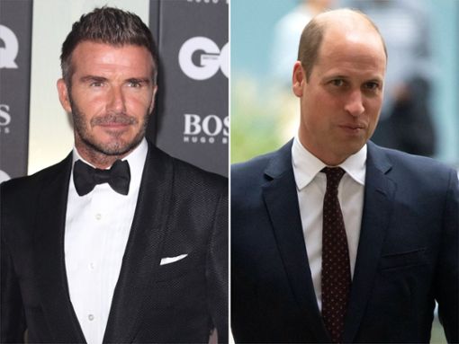 Offener Sexismus: David Beckham (l.) und Prinz Williams werden angezählt. Foto: Keith Mayhew/Landmark Media/ImageCollect / imago images/PA Images