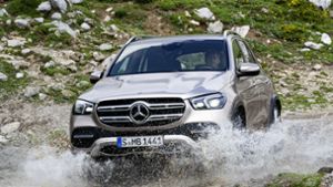 Der SUV-Trendsetter von Mercedes: der GLE Foto: Daimler AG