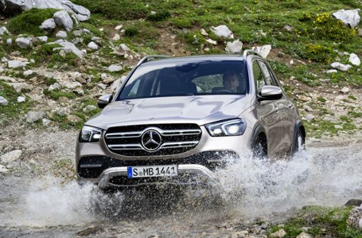 Der SUV-Trendsetter von Mercedes: der GLE Foto: Daimler AG