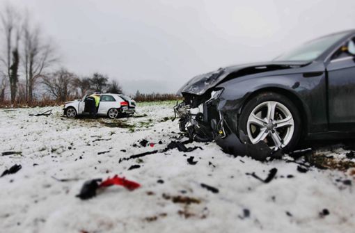 Bei einem Unfall zwischen Alfdorf und Lorch... Foto: 7aktuell.de/ Lermer