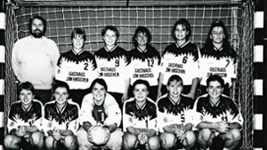 Das erfolgreiche Team des SV Fellbach in der Handball-Saison 1995/1996. Foto: Archiv