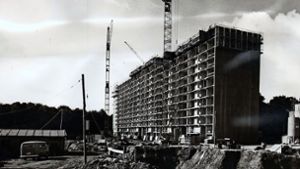 Aus zunächst einem geplanten Mega-Hochhaus sind am Ende drei Hochhäuser geworden. Foto: Archiv/Kraufmann