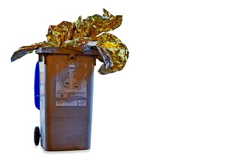 Die Mülltonne  als Goldgrube Foto: dpa