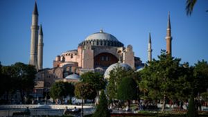 Die Hagia Sophia hat eine wechselvolle 1500 Jahre alte Geschichte. Foto: AFP/OZAN KOSE