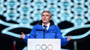 IOC-Chef Thomas Bach hält sich beim Thema Ukraine zurück. Foto: imago images/Xinhua/Cao Can