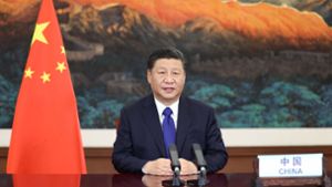 China um Präsident Xi Jinping hat Sanktionen gegen Politiker aus den USA und Kanada verhängt. Foto: dpa/Ju Peng