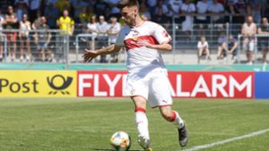 Leon Dajaku wird den VfB Stuttgart verlassen. Foto: Pressefoto Baumann