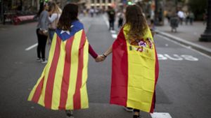 In Spanien suchen die Menschen den Dialog. Foto: AP
