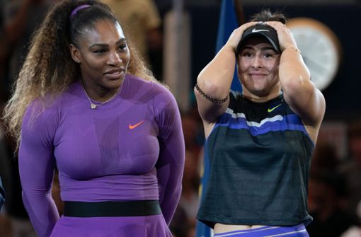 Bianca Andreescu kann ihren Sieg bei den US Open gegen Serena Williams noch gar nicht fassen. Foto: AFP