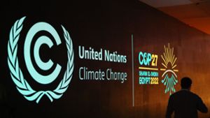 Im ägyptischen Scharm el-Scheich hat die 27. UN-Klimakonferenz gestartet. Foto: dpa/Sui Xiankai