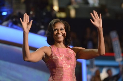 Sie ist charismatisch, attraktiv und engagiert: Michelle Obama steht auf Augenhöhe mit ihrem Ehemann, dem US-Präsidenten. Foto: dpa